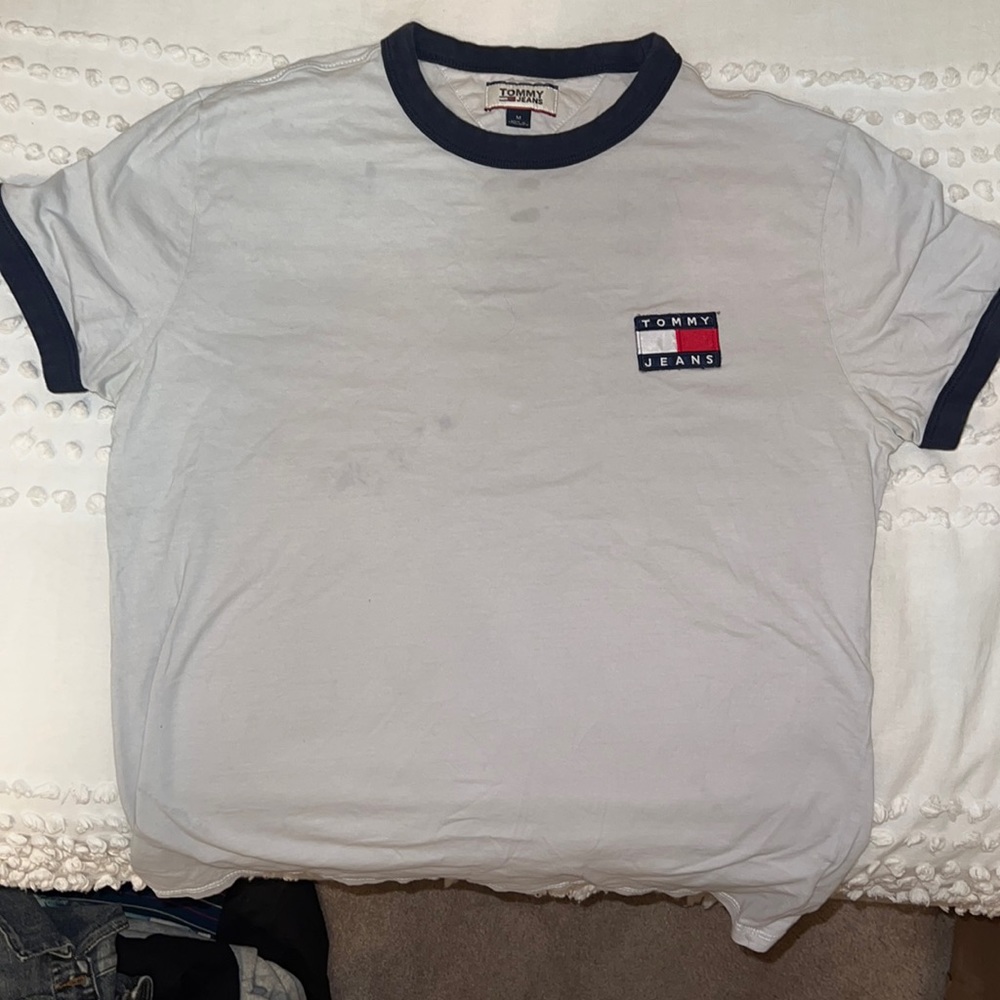 Men’s Medium Tommy Hilfiger Short-Sleeve Shirt